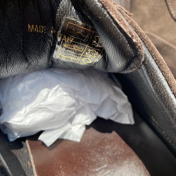 LOUIS VUITTON AUTHENTIC MEN’S VINTAGE SNEAKERS.EUC..USED ONLY ONCE! (LIKE NEW) - Picture 9 of 9